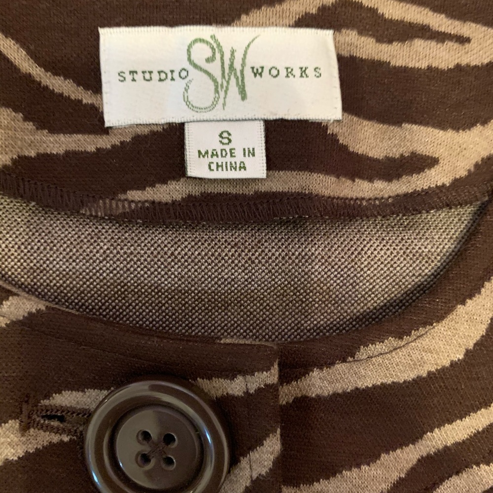Studio Works button jacket/blazer - Picture 6 of 6
